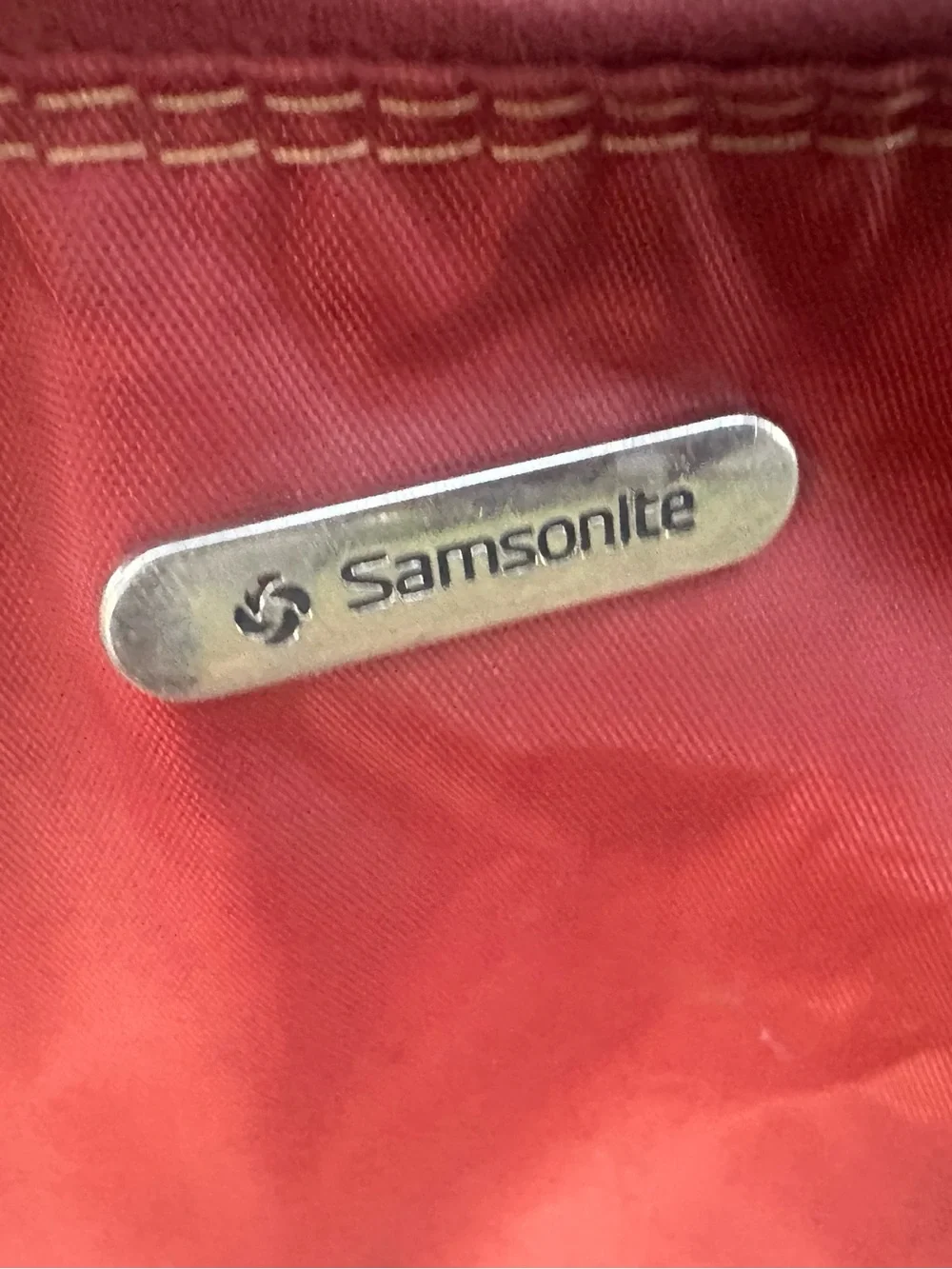 Title:Vintage Samsonite Silhouette II Burnt-Orange  Bag – Retro Travel Tote